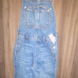 Blue Denim Overalls Gap big kids 10 nwt